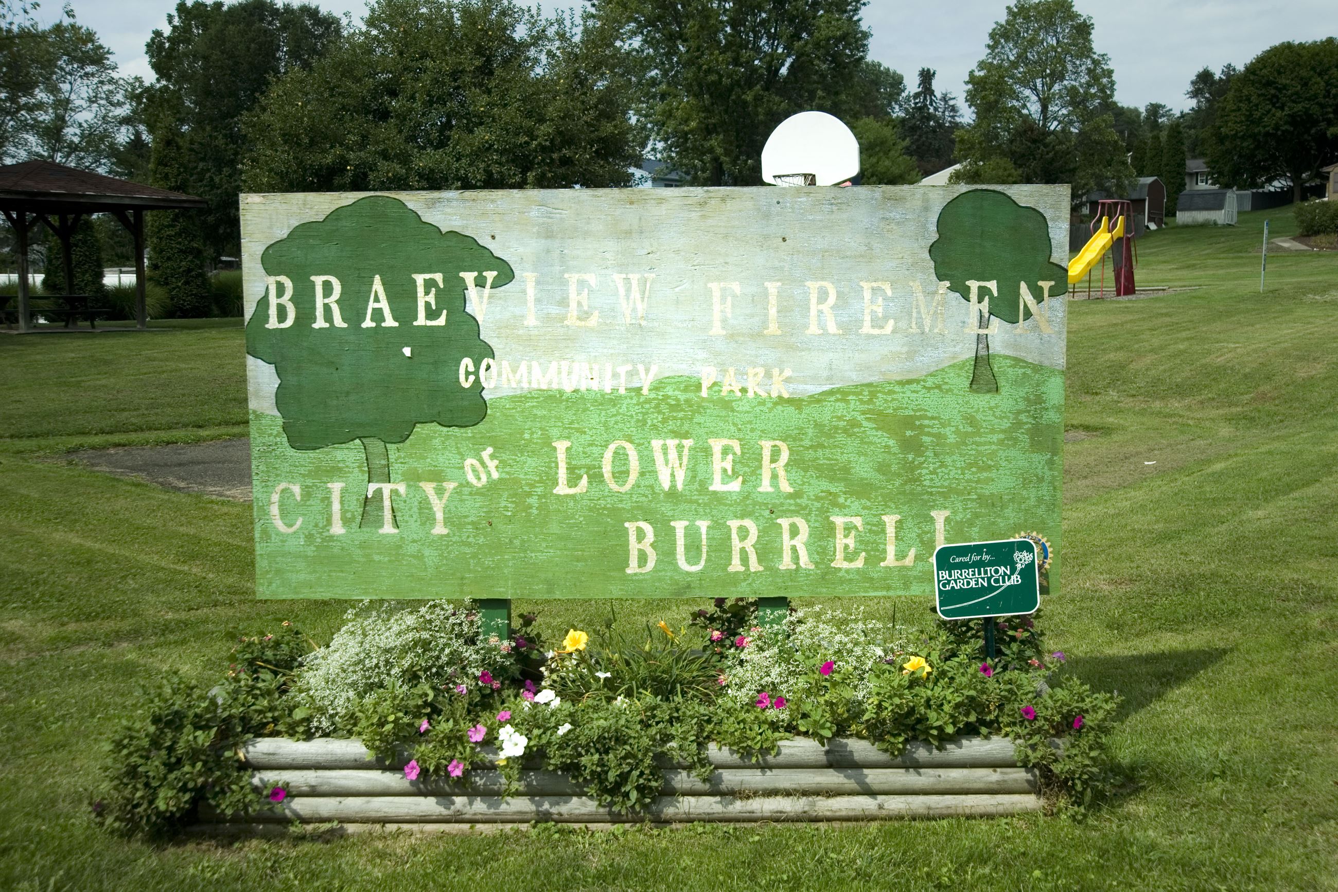 Entrance to Braeview Fireman's Park